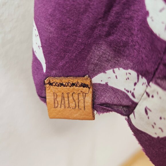 Baisy Upcycled Raw Edge Handmade Top - Picture 6 of 7